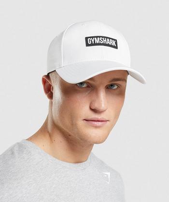 Accessories Klobouky Gymshark Snapback Bílé | CZ 2078MQZ